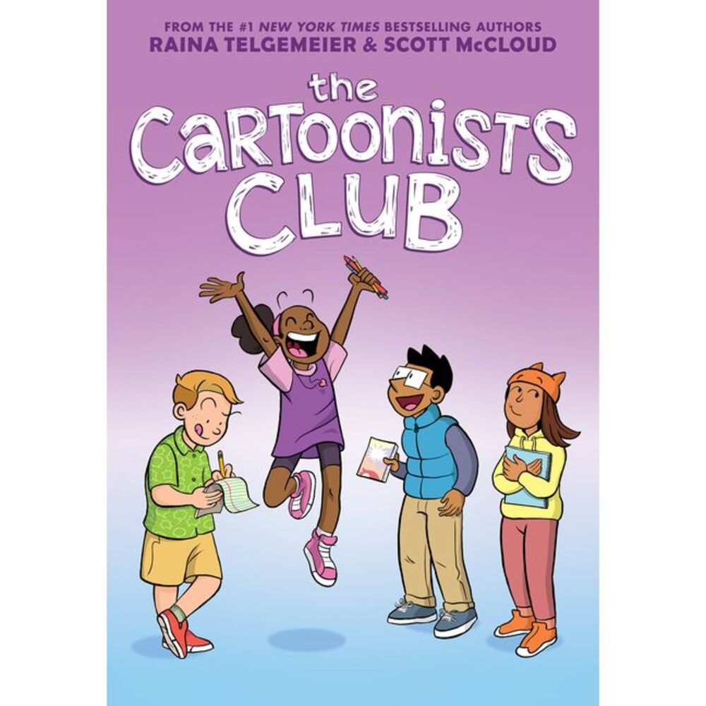 The Cartoonists Club: A Graphic Novel -- Raina Telgemeier